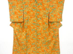 蝶模様小紋着物